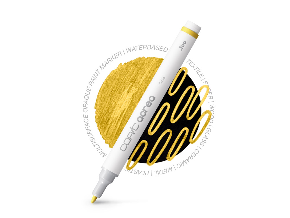 Pisak pigmentowy Copic Acrea - 005 Gold