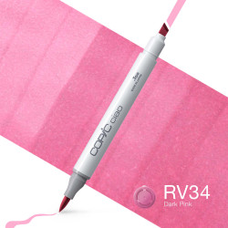 Copic Ciao dual-tip alcohol-based marker - RV34 Dark Pink