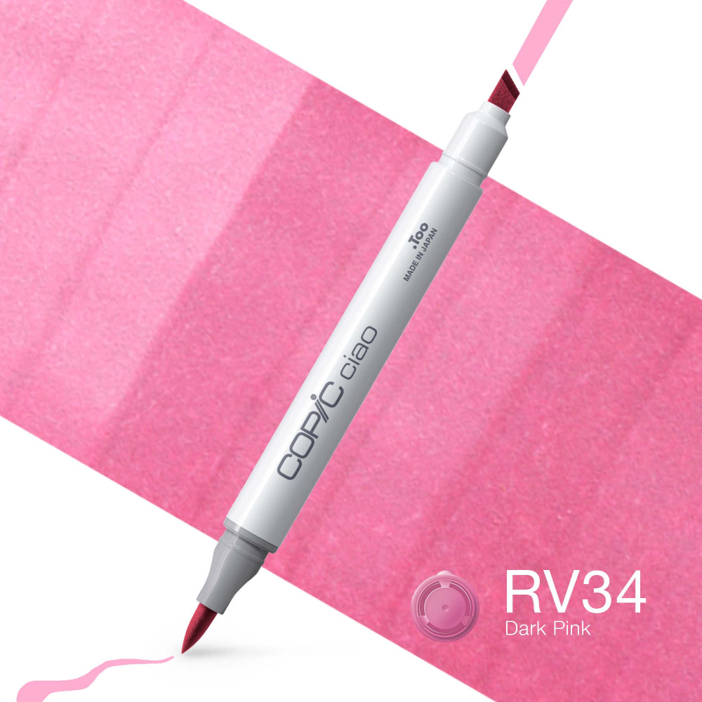 Marker dwustronny Copic Ciao - RV34 Dark Pink