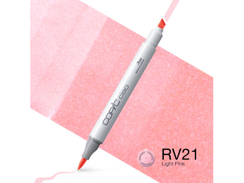 Marker dwustronny Copic Ciao - RV21 Light Pink
