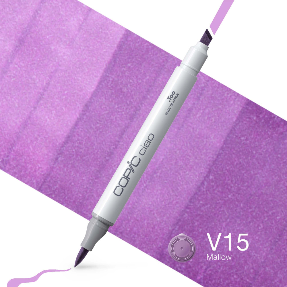 Copic Ciao dual-tip alcohol-based marker - V15 Mallow