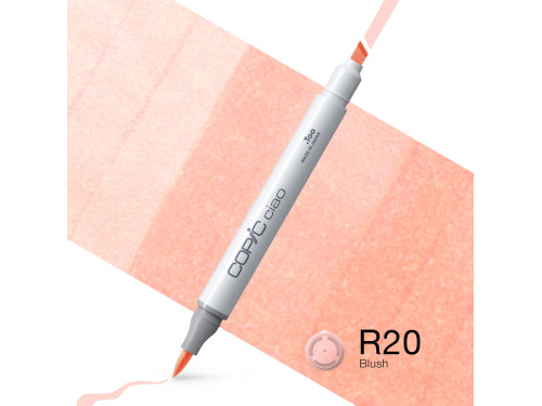 Copic Ciao dual-tip alcohol-based marker - R20 Blush