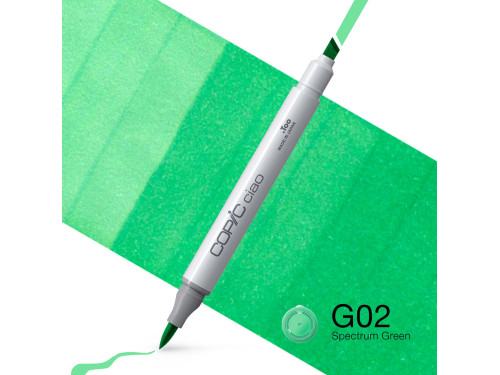 Marker dwustronny Copic Ciao - BG02 Spectrum Green