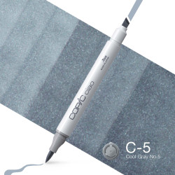 Copic Ciao dual-tip alcohol-based marker - C-5 Cool Gray No.5