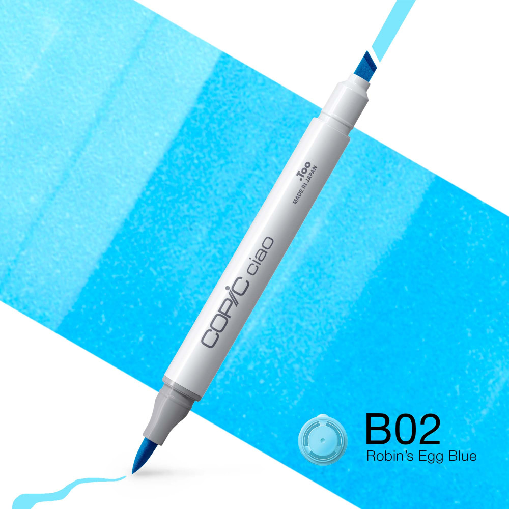 Marker dwustronny Copic Ciao - B02 Robin's Egg Blue