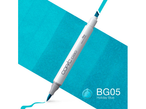 Marker dwustronny Copic Ciao - BG05 Holiday Blue