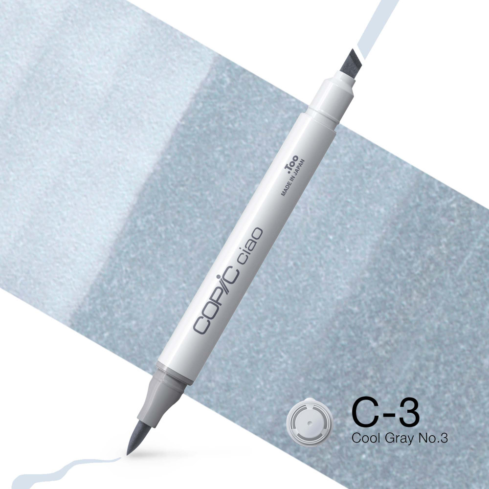 Marker dwustronny Copic Ciao - C-3 Cool Gray No.3