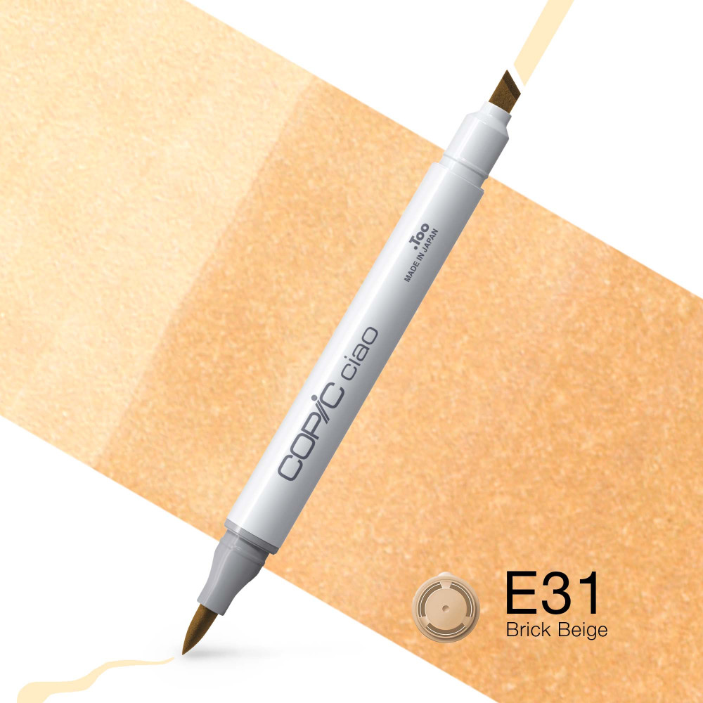 Marker dwustronny Copic Ciao - E31 Brick Beige