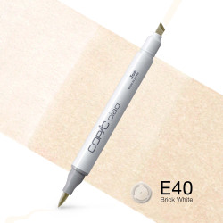 Marker dwustronny Copic Ciao - E40 Brick White