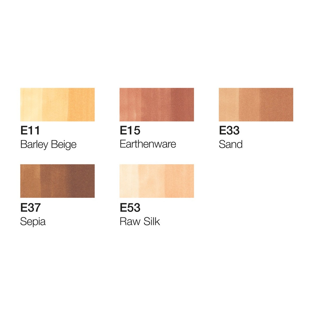 Set of Copic Ciao Portrait 2 dual-tip alcohol-based markers