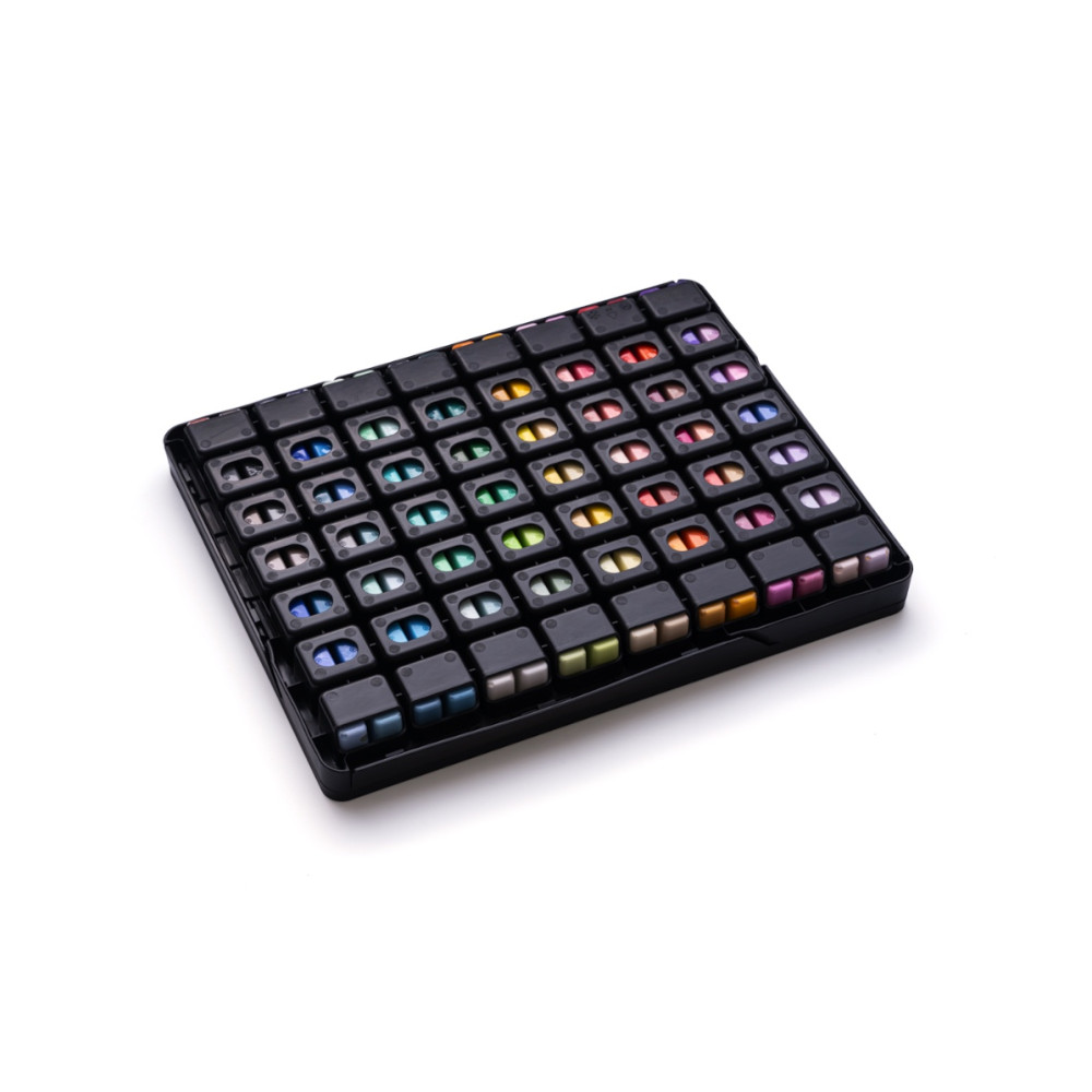 Set of Twin Cup Gouache paints - HIMI - Black 112 pcs. x 12 g