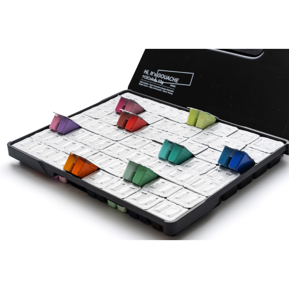 Zestaw gwaszy Twin Cup - HIMI - Black 112 szt. x 12 g