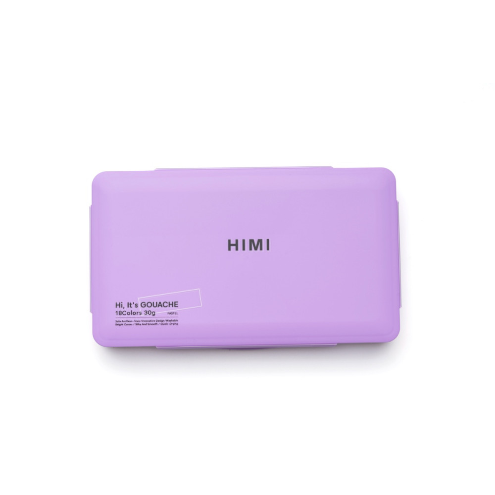 Zestaw gwaszy Jelly Cup Pastel - HIMI - 18 szt.