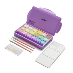 Zestaw gwaszy Jelly Cup Pastel - HIMI - 18 szt. x 30 g