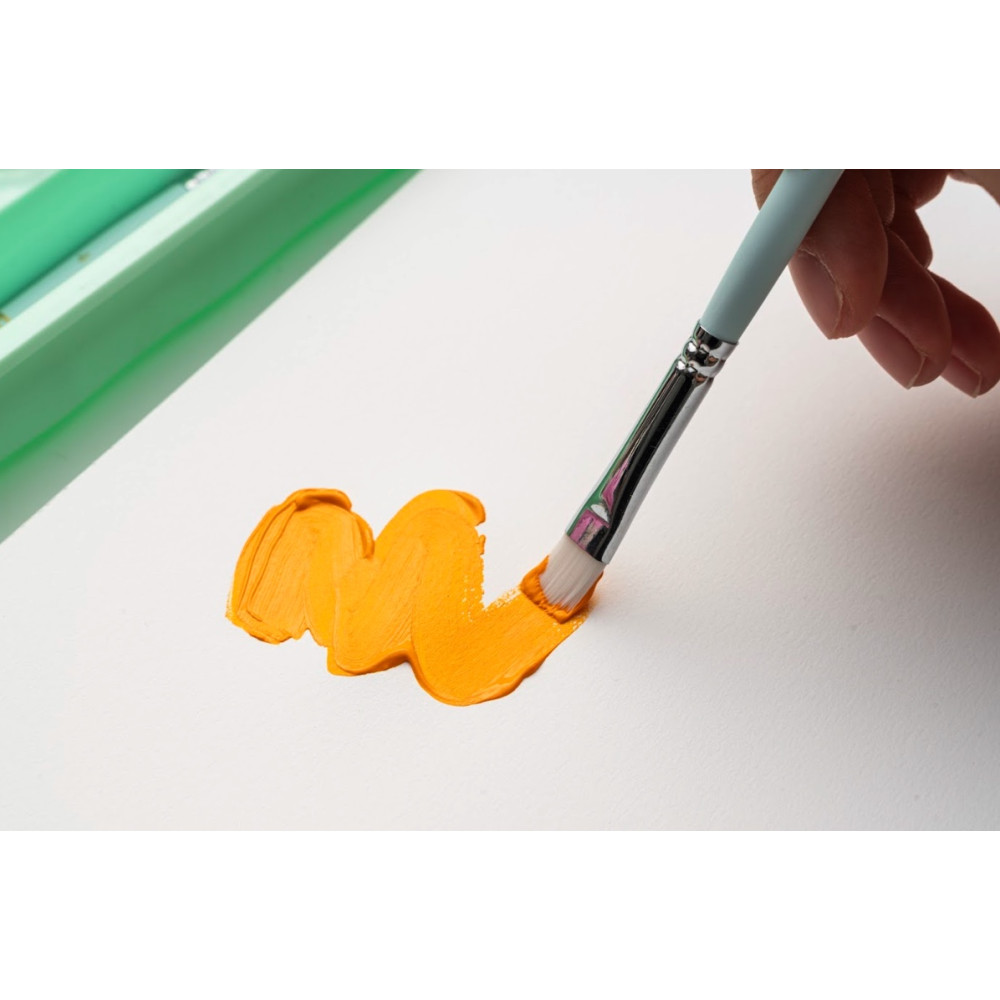 Set of Jelly Cup Gouache - HIMI - Green, 24 pcs. x 30 g