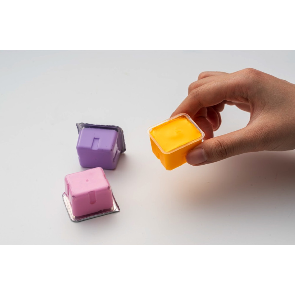 Zestaw gwaszy Jelly Cup Pink - HIMI - 24 szt.