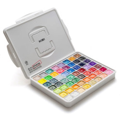 Zestaw gwaszy Jelly Cup White - HIMI - 56 szt.