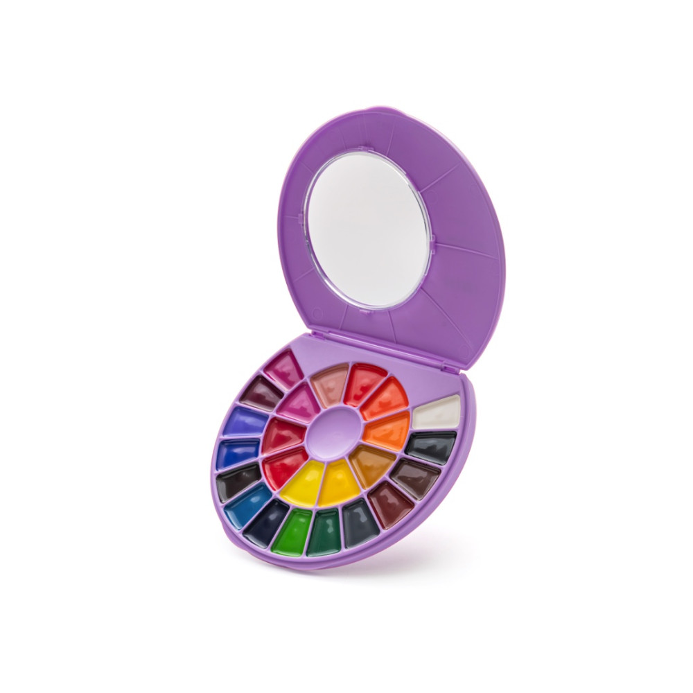 Set of Semi-Moist watercolors - HIMI - 24 pcs.