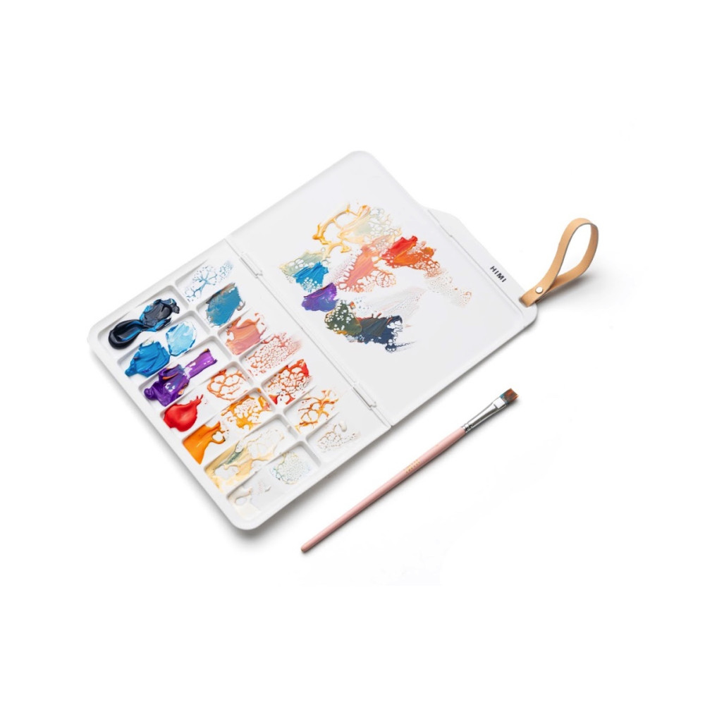 Składana paletka malarska 20 x 15,5 cm - HIMI