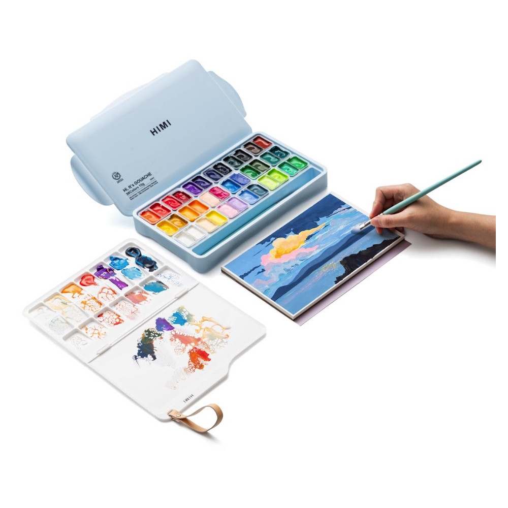 Foldable HIMI painting palette 25,5 x 19,5 cm - HIMI