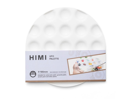 Round HIMI UFO painting palette 18 cm - HIMI