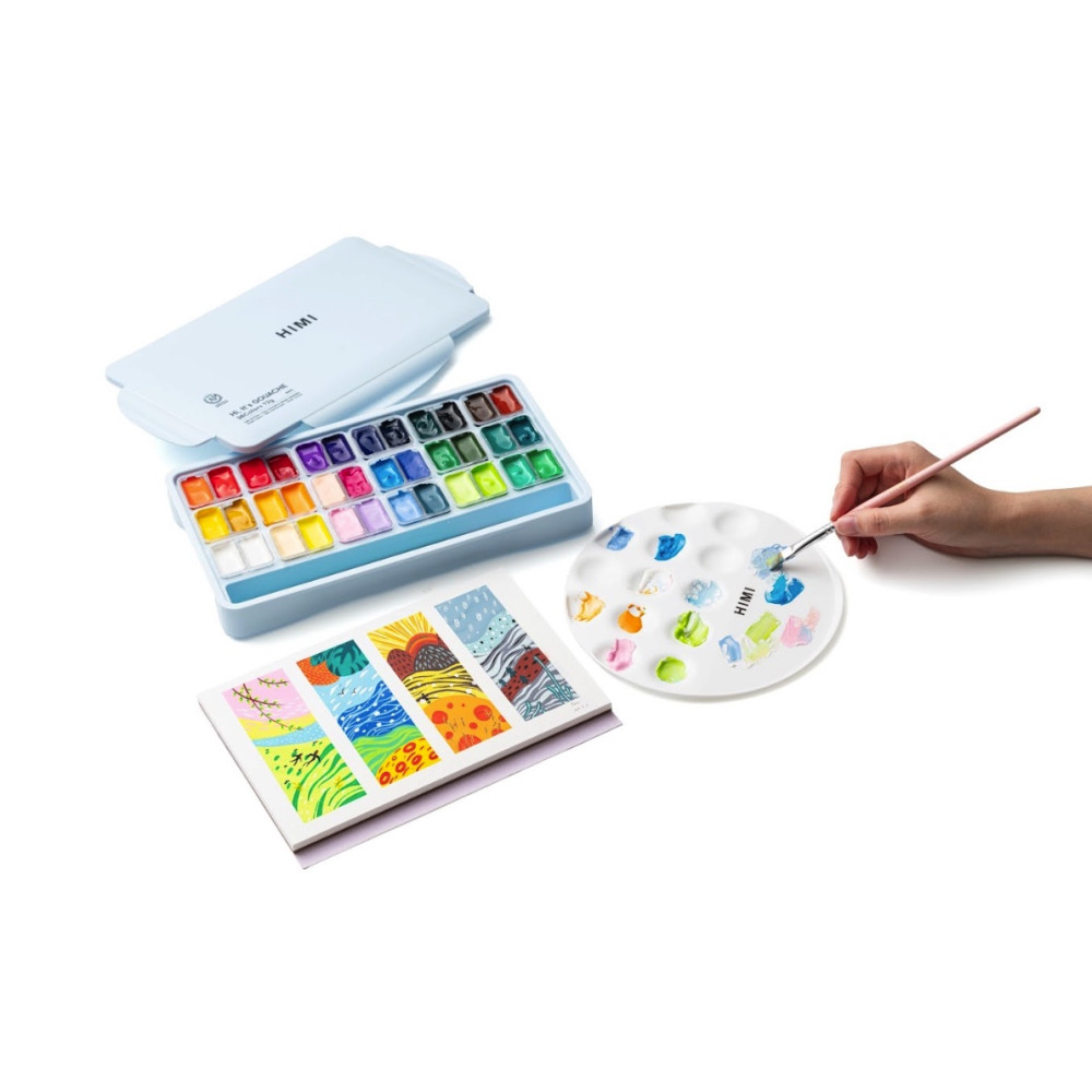 Round HIMI UFO painting palette 22 cm - HIMI