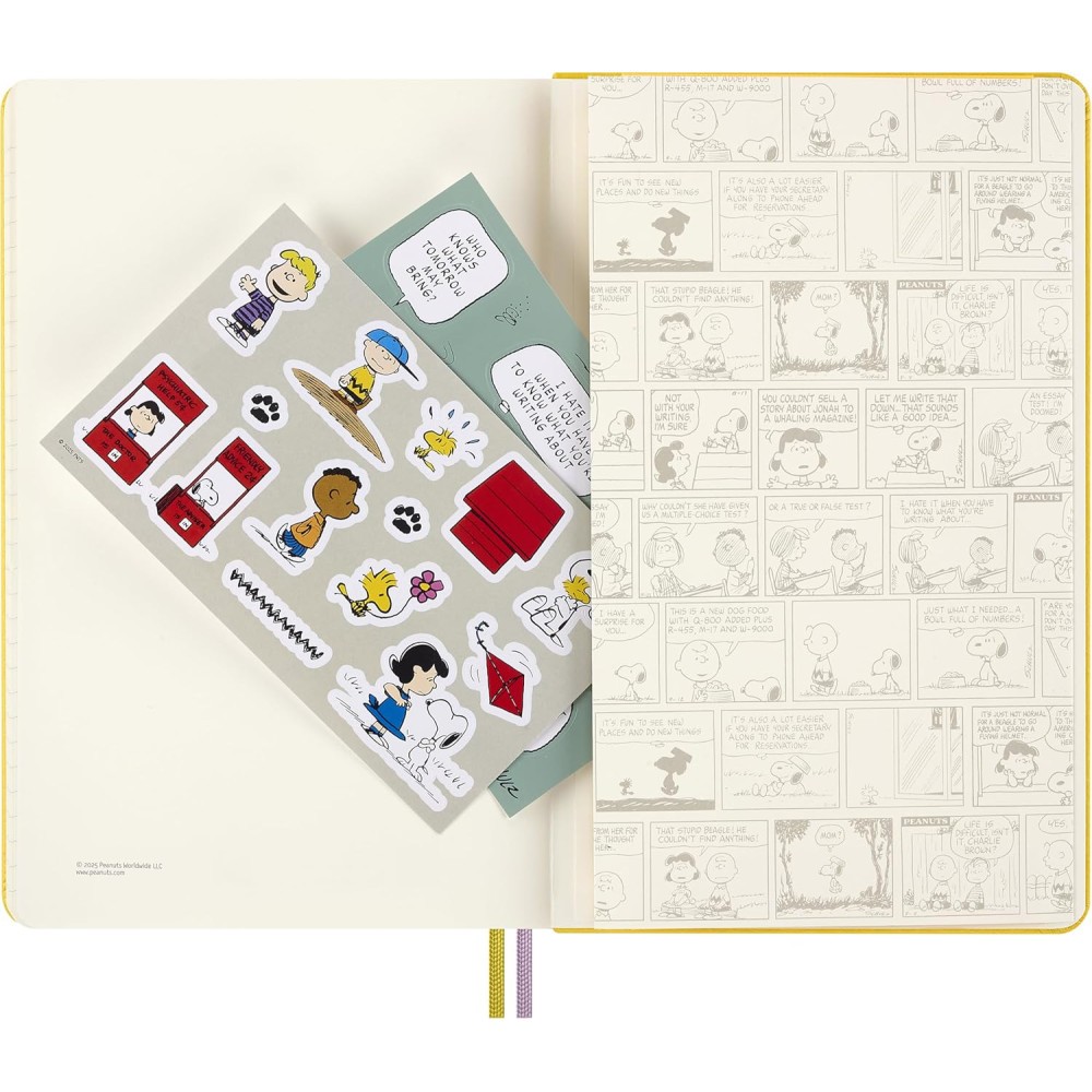 Ruled notebook Peanuts Patty 13 x 21 cm - Moleskine - hard cover