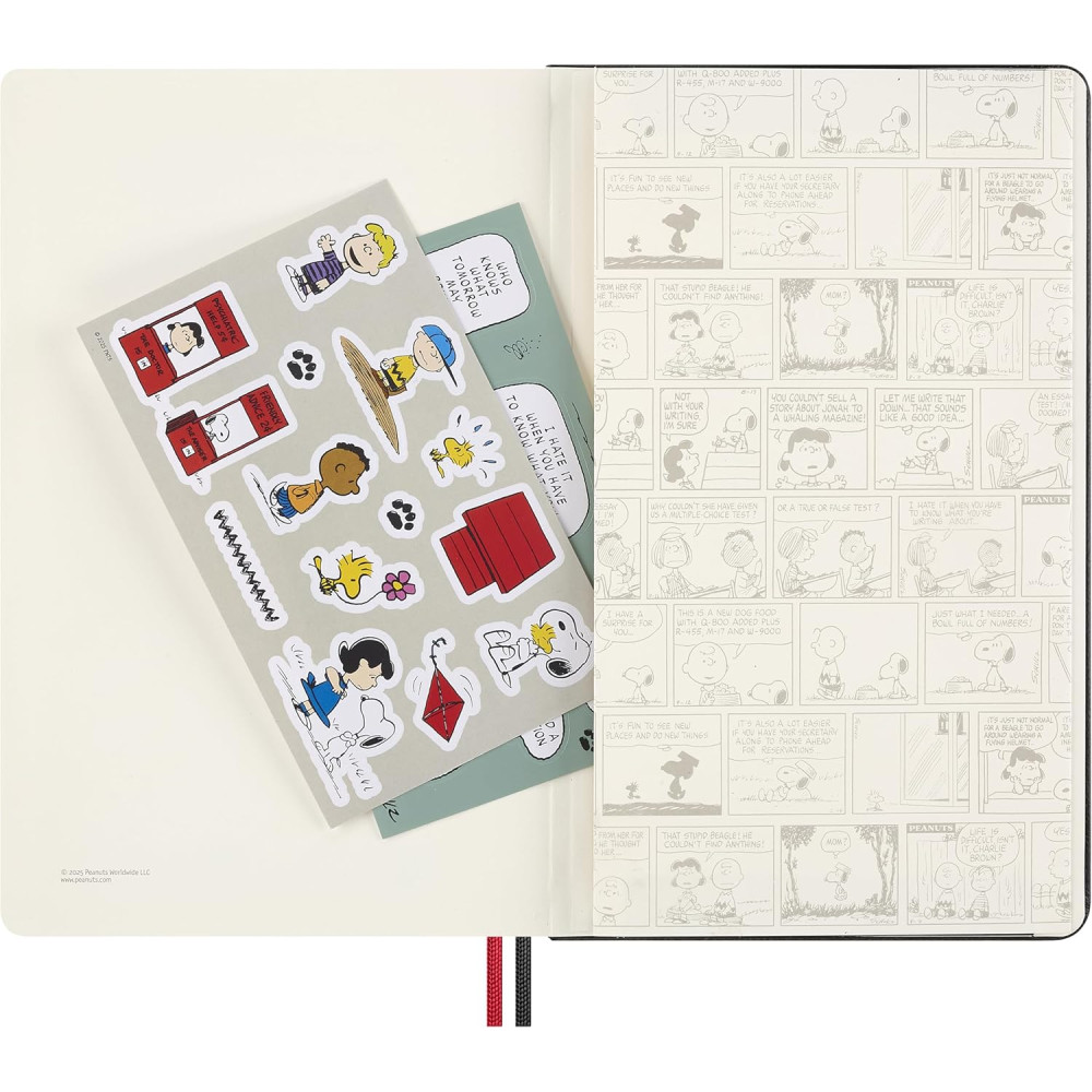 Ruled notebook Peanuts Snoopy Admirer 13 x 21 cm - Moleskine - hard cover