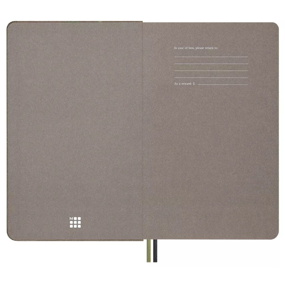 Notatnik w linie Rok Węża Róże 13 x 21 cm - Moleskine - twarda okładka