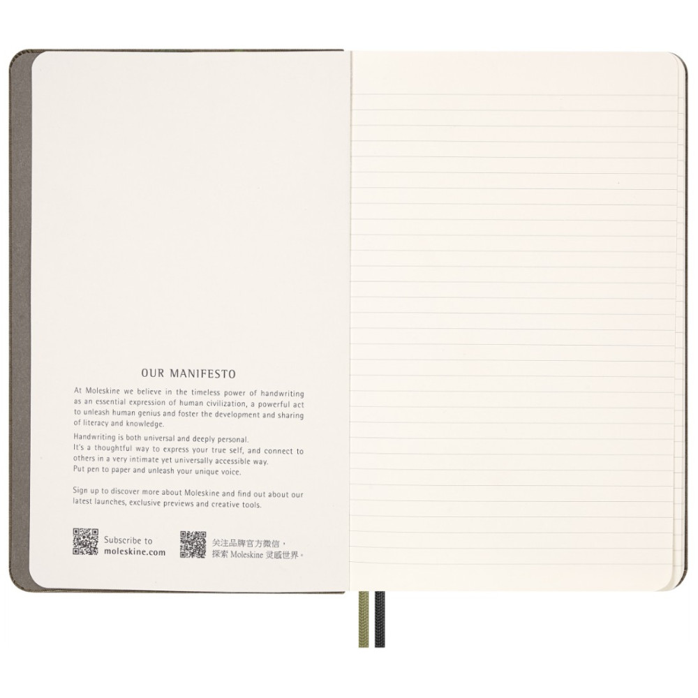 Ruled notebook Year of the Snake Roses 13 x 21 cm - Moleskine - hard cover