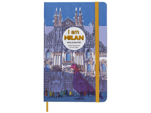 Ruled notebook I am Milan 13 x 21 cm - Moleskine - hard cover