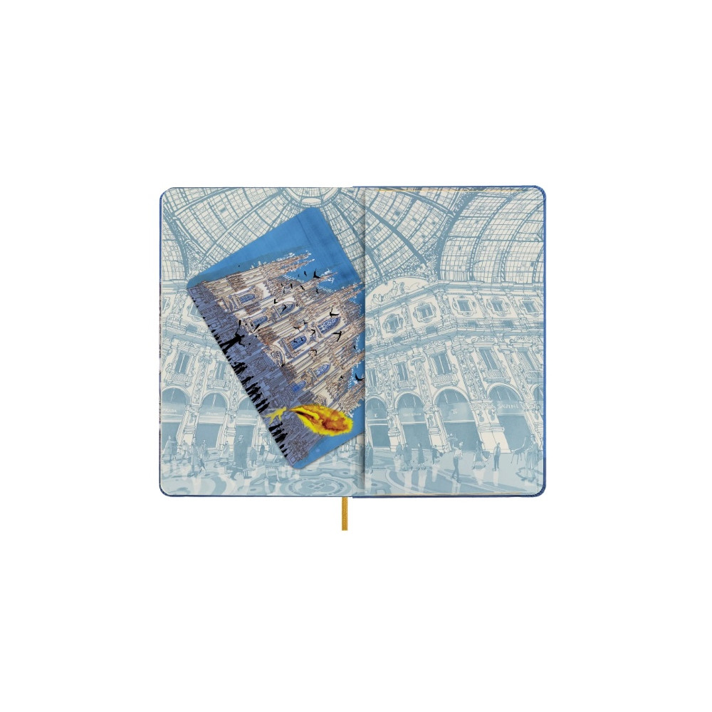 Ruled notebook I am Milan 13 x 21 cm - Moleskine - hard cover