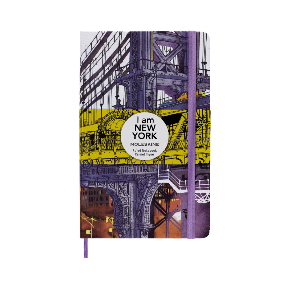 Ruled notebook I am New York 13 x 21 cm - Moleskine - hard cover
