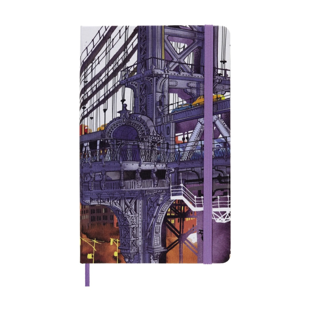 Notatnik w linie I am New York 13 x 21 cm - Moleskine - twarda okładka