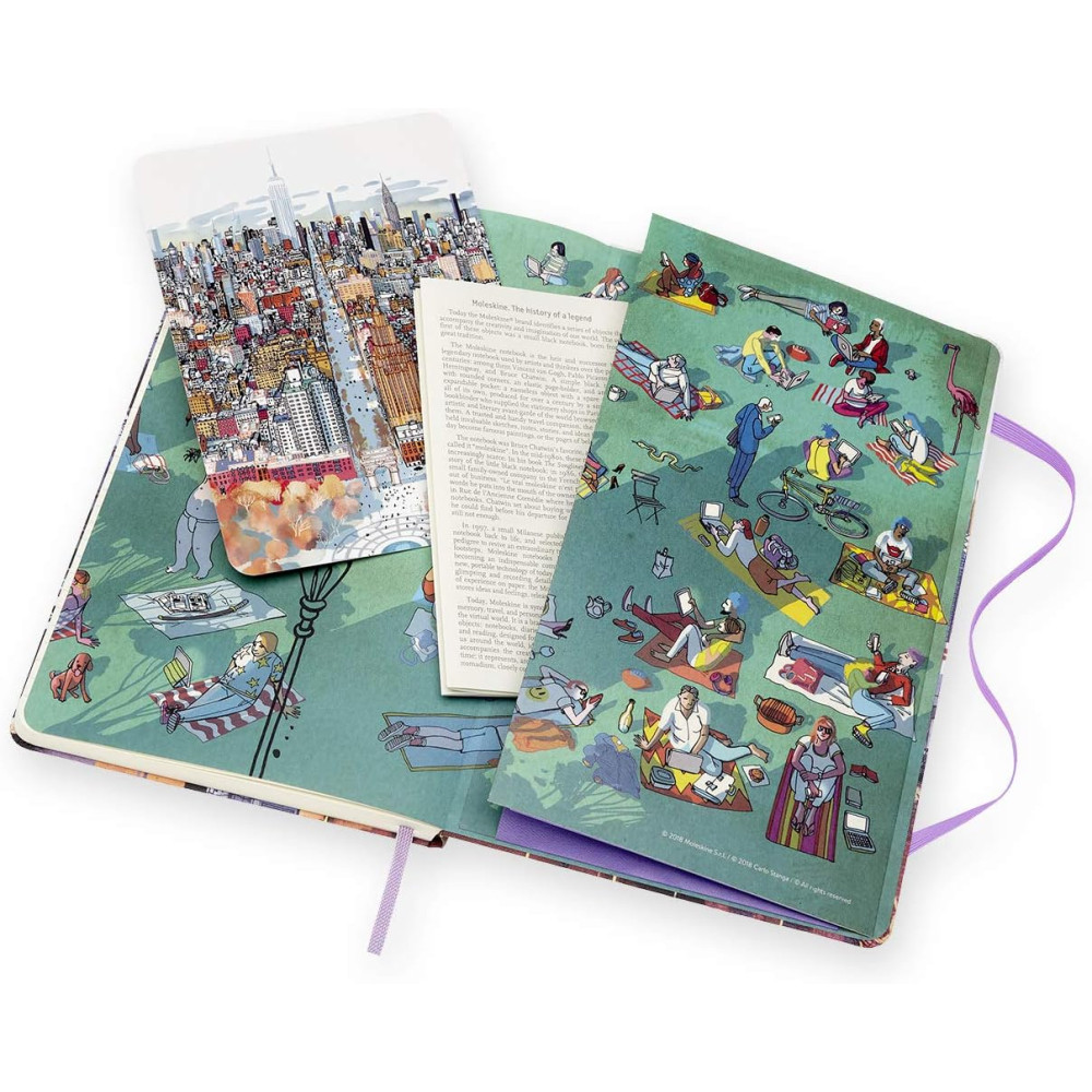 Ruled notebook I am New York 13 x 21 cm - Moleskine - hard cover