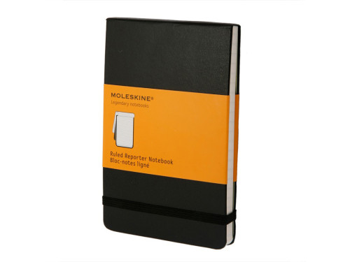 Ruled reporter notebook 9 x 14 cm - Moleskine - hard cover