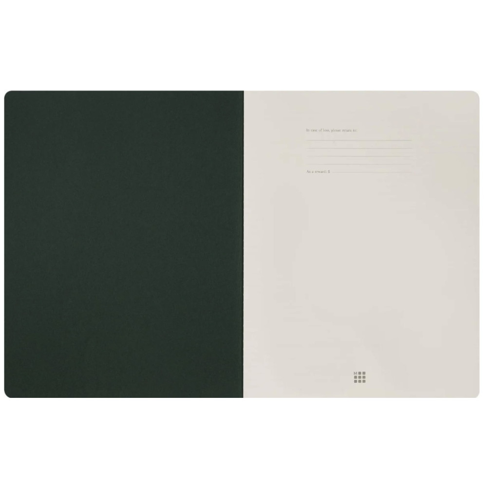 Zeszyt gładki Student Cahier 21,6 x 27,9 cm - Moleskine - Myrtle Green miękka okładka