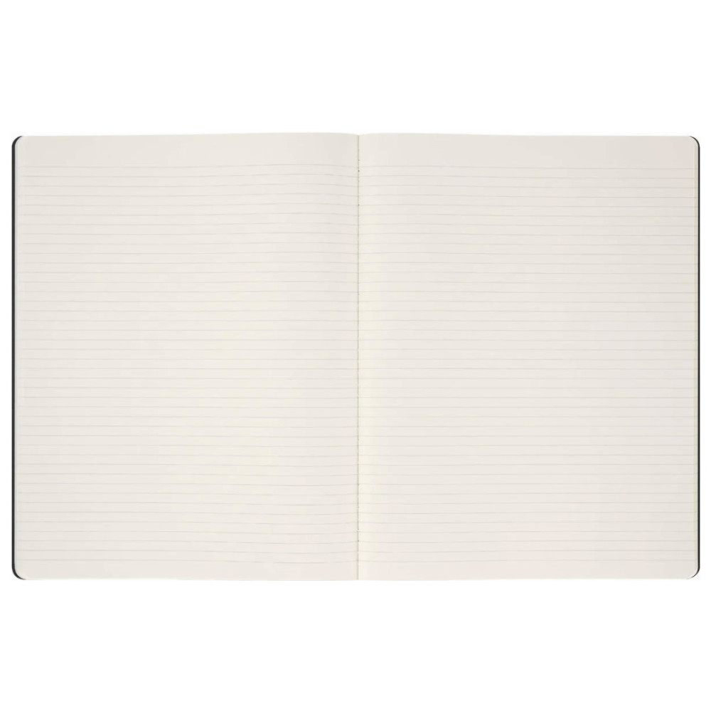 Zeszyt w linie Student Cahier 21,6 x 27,9 cm - Moleskine - Black miękka okładka
