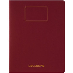 Ruled Student Cahier Journal 21,6 x 27,9 cm - Moleskine - Red soft cover