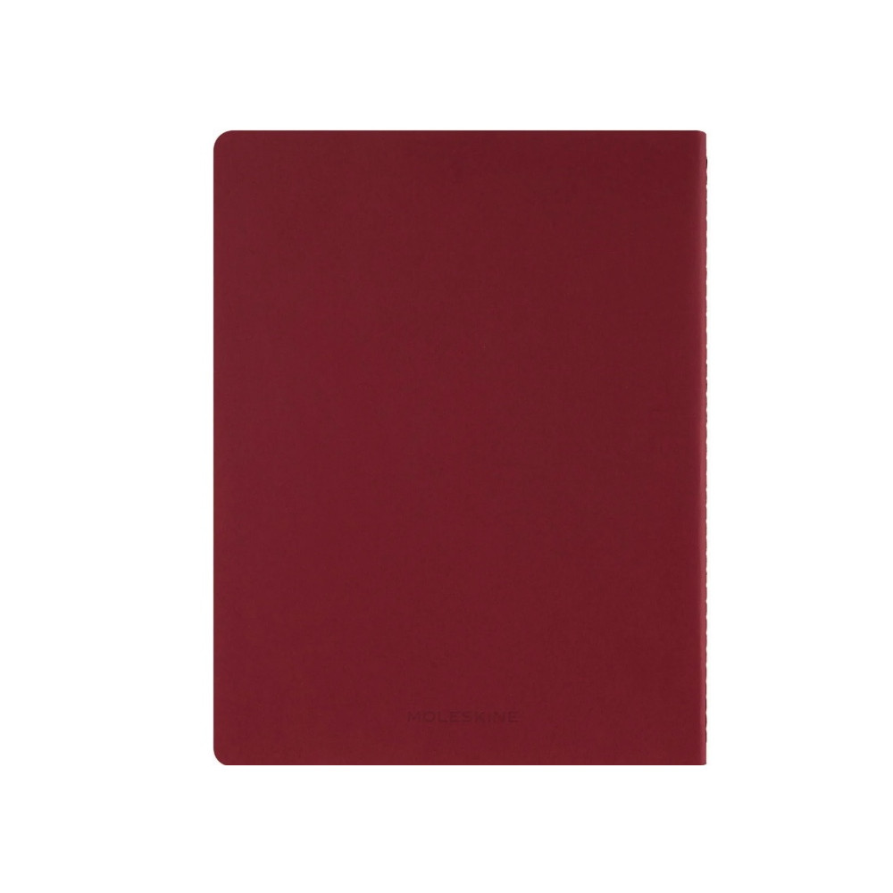 Ruled Student Cahier Journal 21,6 x 27,9 cm - Moleskine - Red soft cover