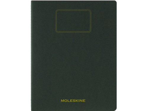 Zeszyt w linie Student Cahier 21,6 x 27,9 cm - Moleskine - Myrtle Green miękka okładka