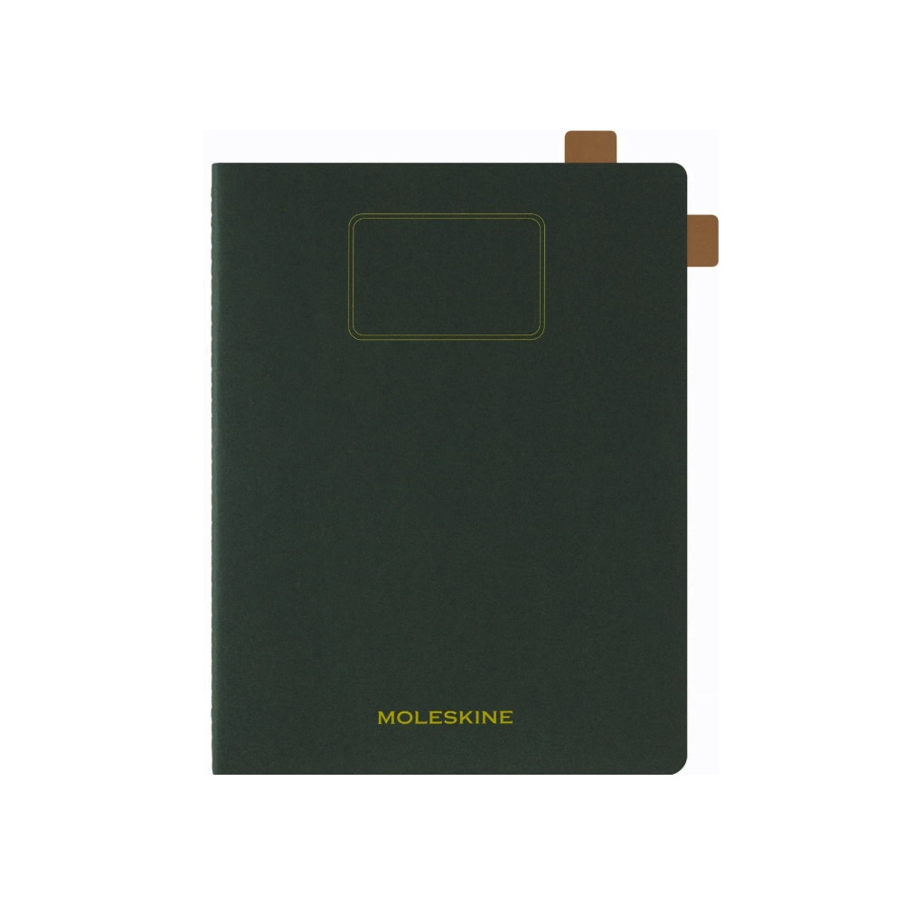 Ruled Student Cahier Journal 21,6 x 27,9 cm - Moleskine - Myrtle Green soft cover