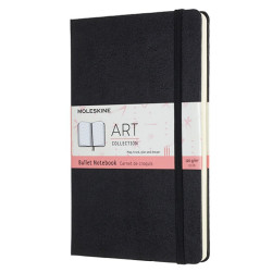 Szkicownik Art Collection 13 x 21 cm - Moleskine - czarny miękka okładka