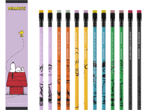 Set of pencils Peanuts - Moleskine x Blackwing - 12 pcs.