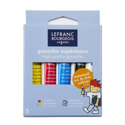 Zestaw gwaszy - Lefranc & Bourgeois - 5 x 10 ml