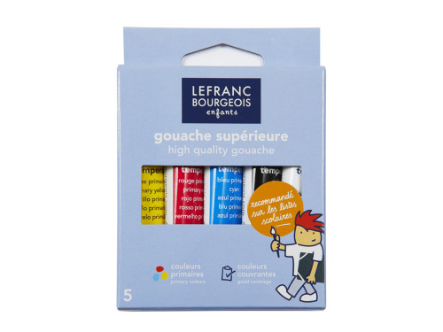 Zestaw gwaszy - Lefranc & Bourgeois - 5 x 10 ml