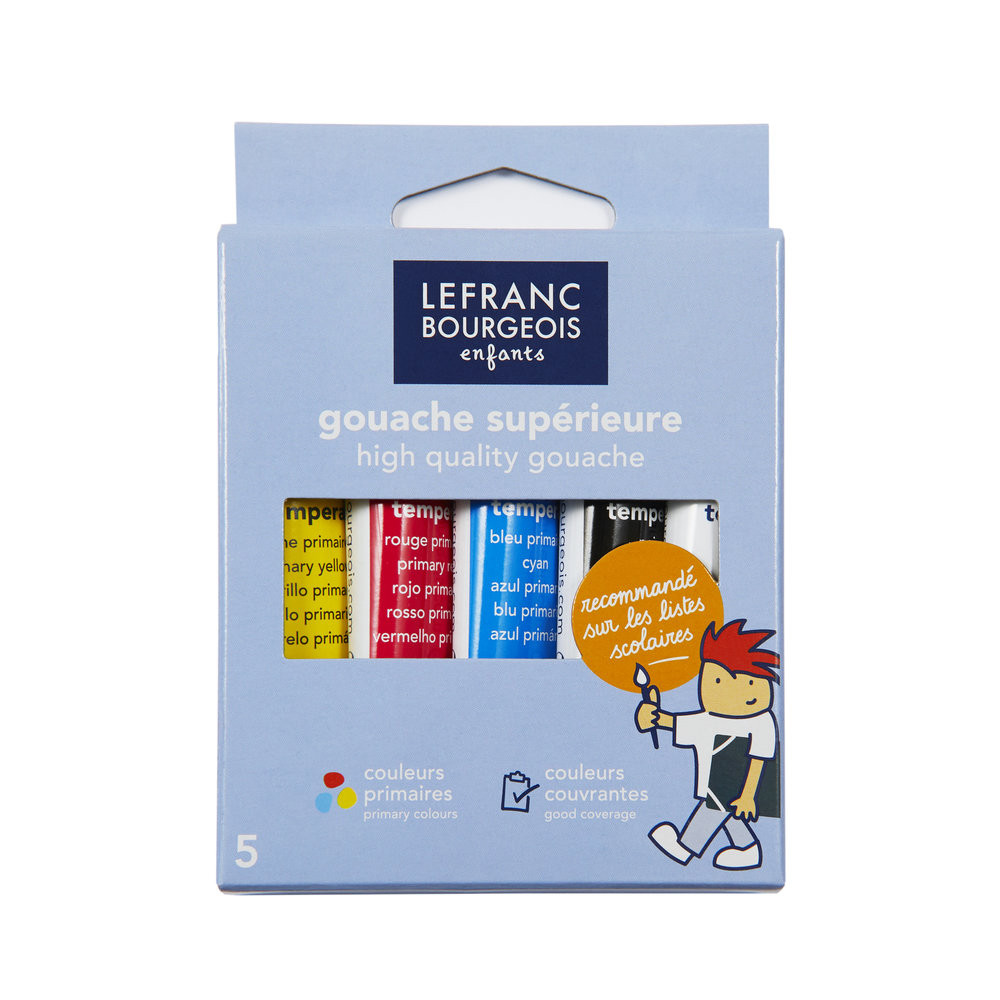 Zestaw gwaszy - Lefranc & Bourgeois - 5 x 10 ml