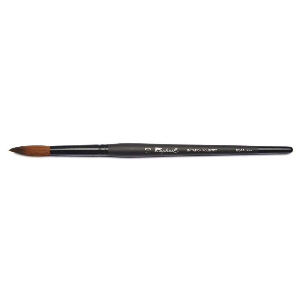 Fine round synthetic bristles Stradivarius brush 8344 series - Raphael - no. 10