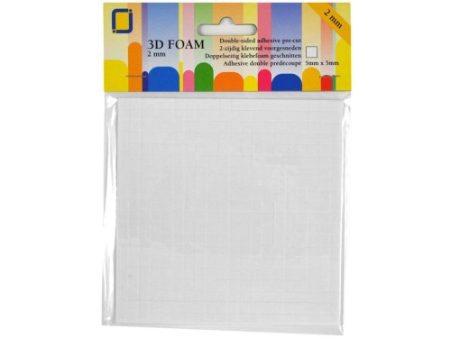 3D foam, 2mm - squared