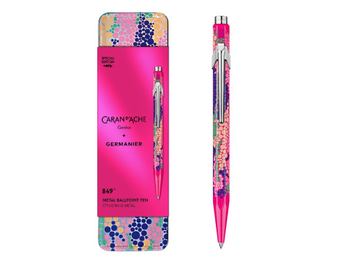 849 Limited Edition Germanier ballpoint pen - Caran d'Ache - Pink Fluo